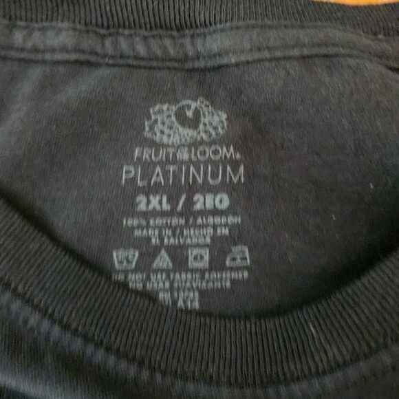 FRUIT  OF THE LOOM HONEYMOON SHIRT WITH MINNI MOUSE SIZE   2X NAVY BLUE - Picture 6 of 6